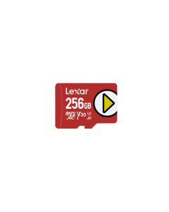 Tarjetas Lexar® PLAY microSDXC™ UHS-I-256 GB