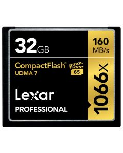 CF 32 GB 1066X Professional (UDMA 7, VPG-20 160MB/s)